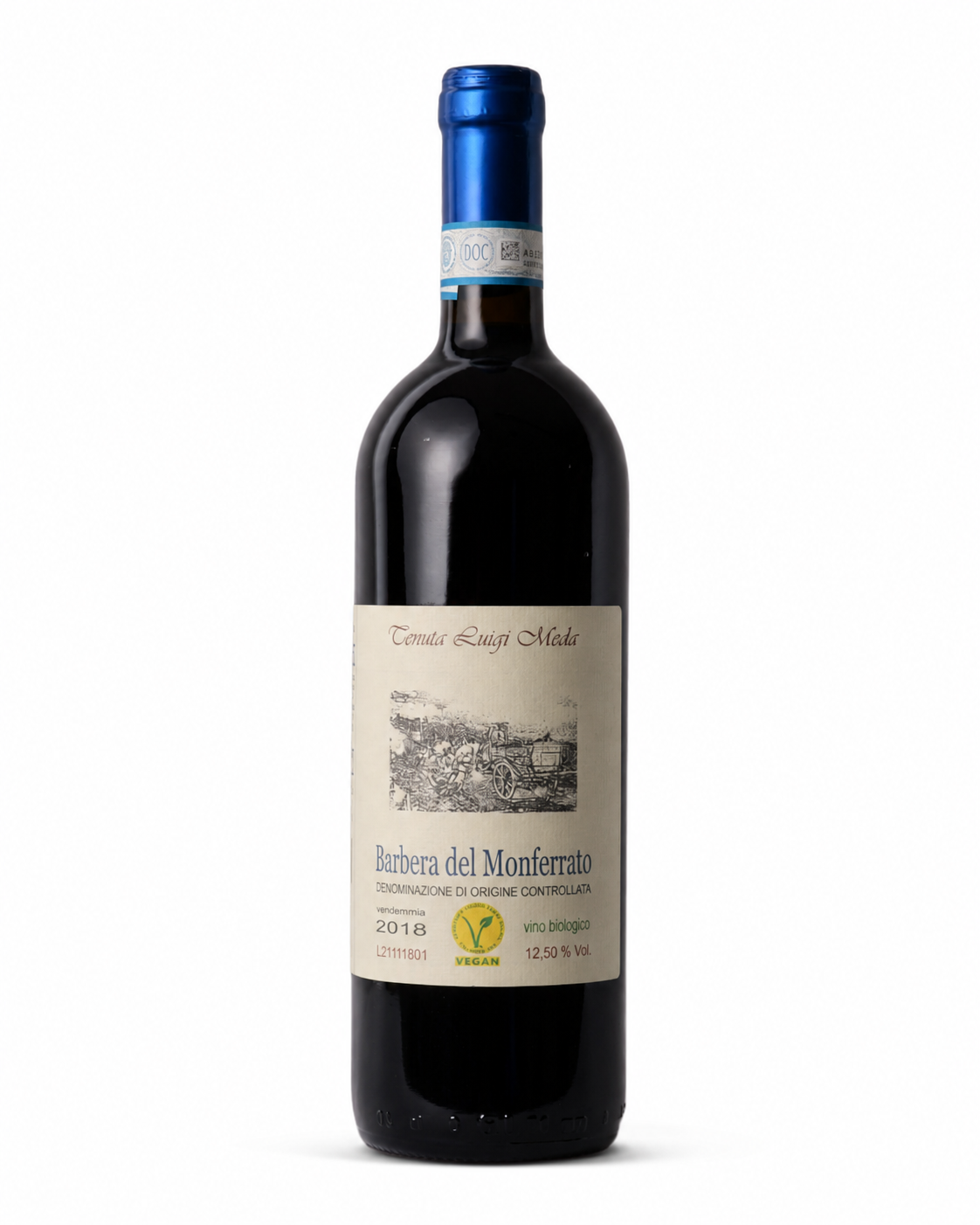 BARBERA DEL MONFERRATO DOC – freigestellte Produktabbildung