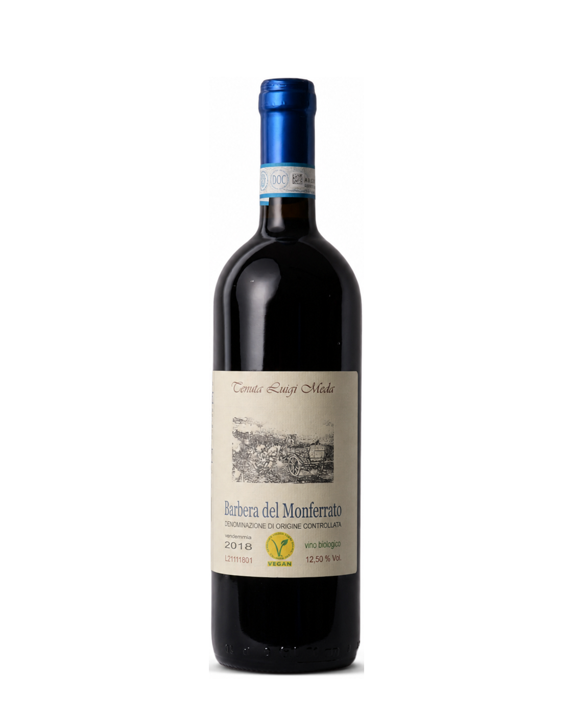 BARBERA DEL MONFERRATO DOC – einheitlich skalierte Produktabbildung