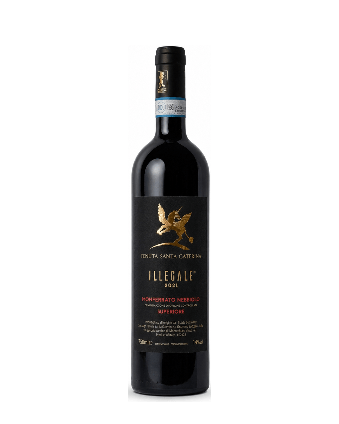 Monferrato Rosso DOC "Illegale" - Piemons Weinkost