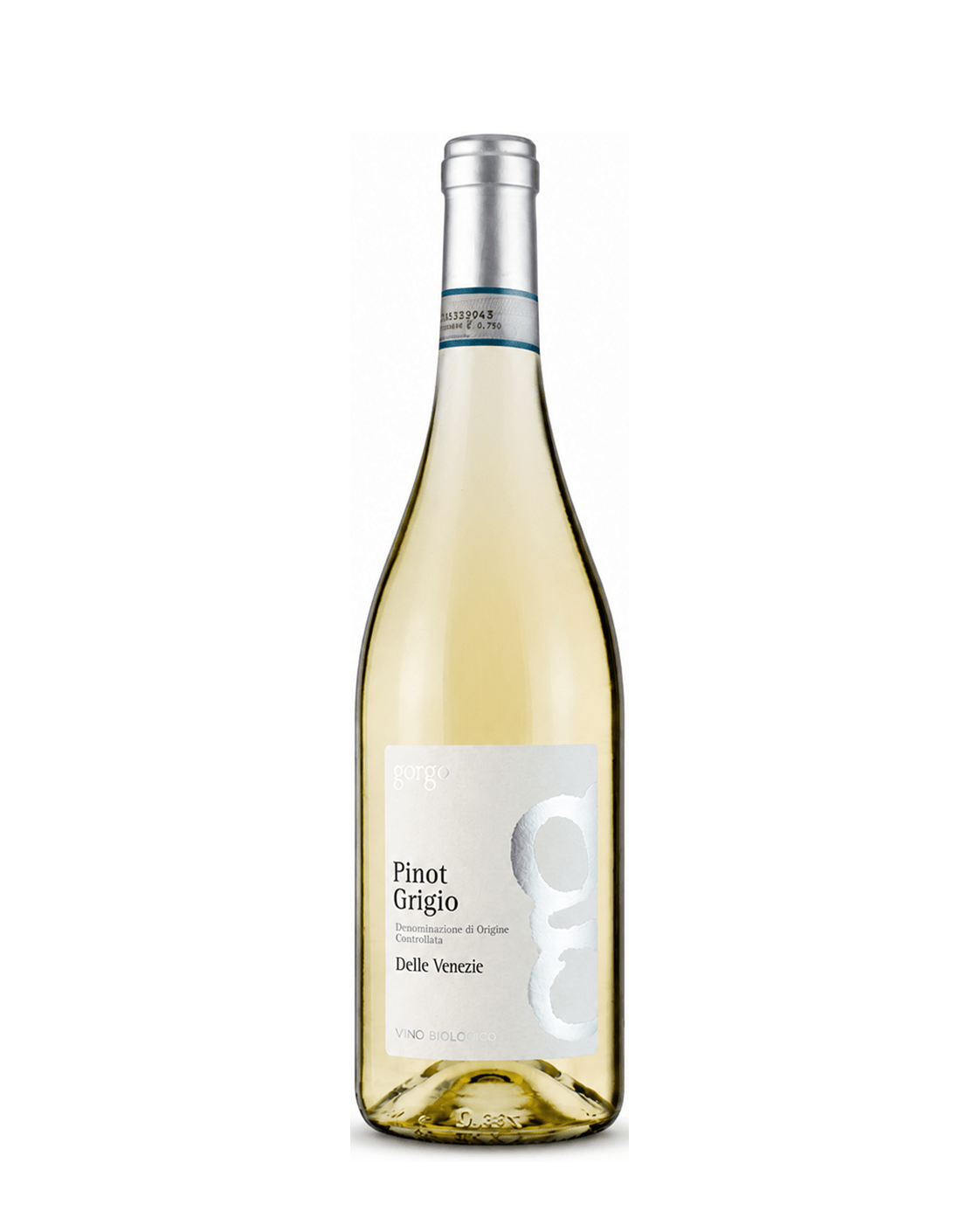 Pinot Grigio delle Venezie DOC Bio – einheitlich skalierte Produktabbildung